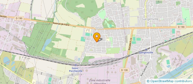 localisation de l'entreprise BKR  ISSOU