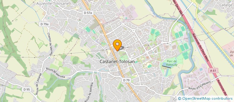 localisation de l'entreprise BKR MULTISERVICE 31 à CASTANET-TOLOSAN
