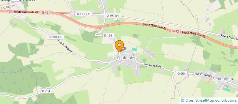 localisation de l'entreprise BKS à COULOMBY