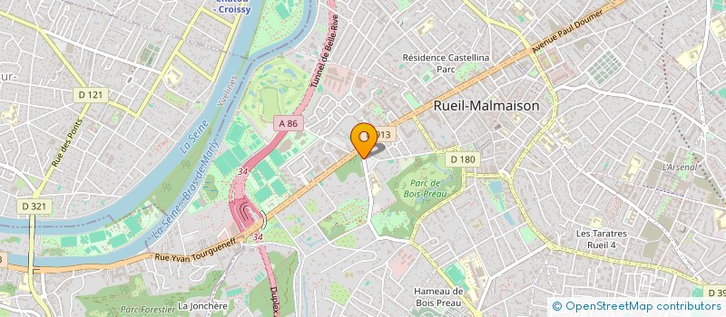 localisation de l'entreprise BKS à RUEIL-MALMAISON