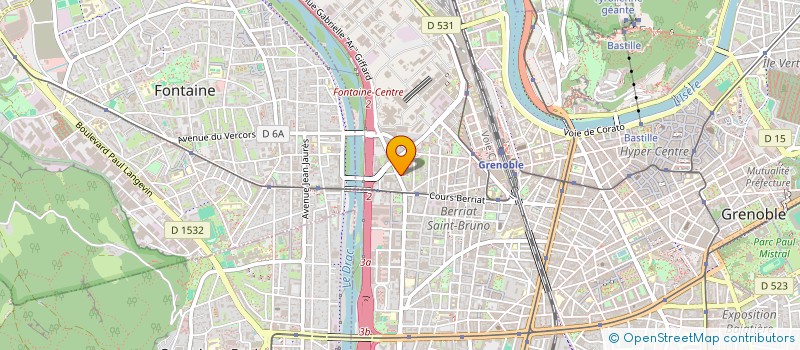 localisation de l'entreprise BKS à GRENOBLE