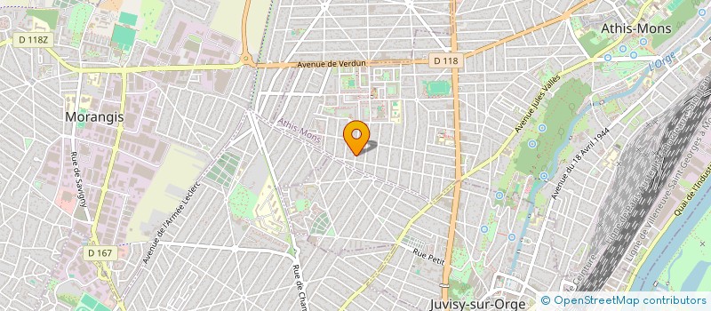 localisation de l'entreprise BKS CONSULTING à JUVISY-SUR-ORGE