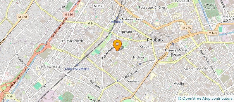 localisation de l'entreprise BKS CONSULTING  ROUBAIX