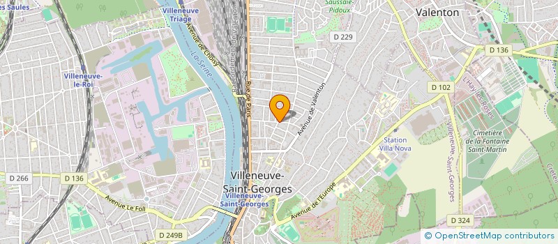 localisation de l'entreprise BKS EXOTIQUE à VILLENEUVE-SAINT-GEORGES