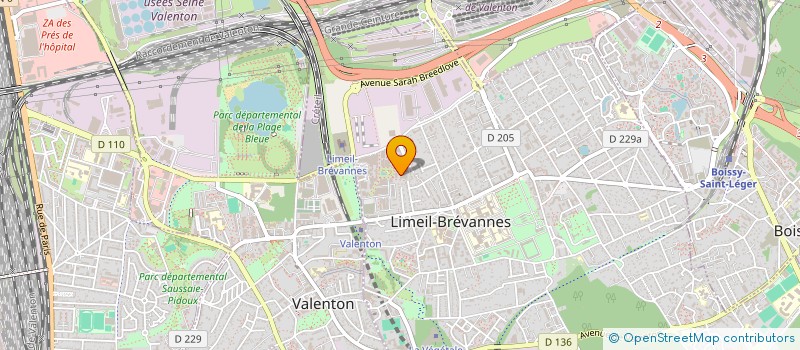 localisation de l'entreprise BKS SERVICES à LIMEIL-BREVANNES