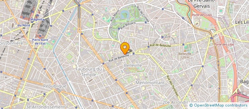 localisation de l'entreprise BKS TRANSPORT  PARIS