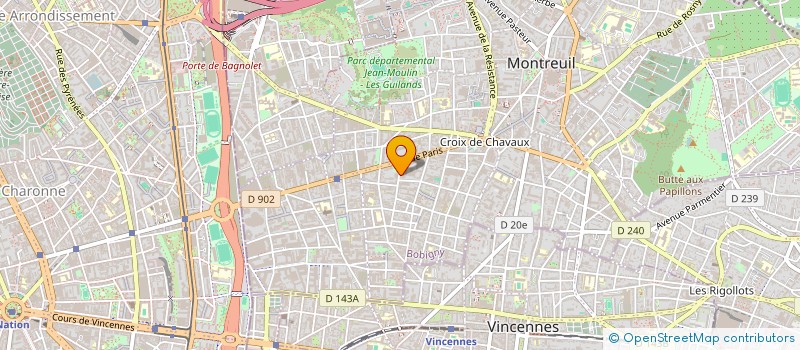 localisation de l'entreprise BKSS à MONTREUIL