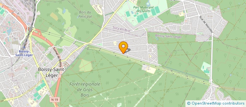 localisation de l'entreprise BKT à BOISSY-SAINT-LEGER