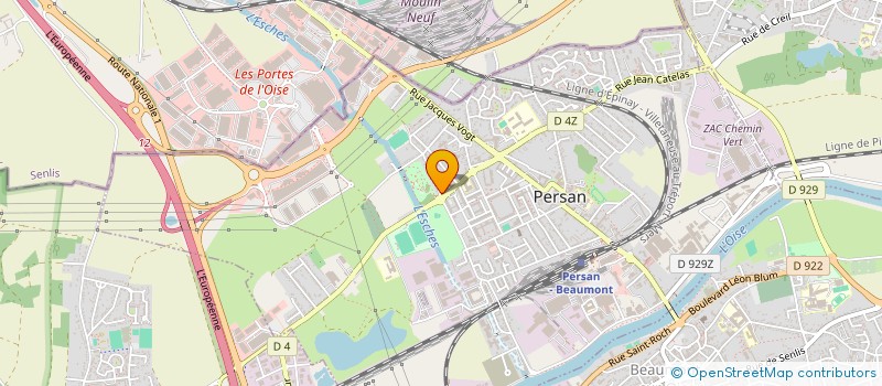 localisation de l'entreprise BKT TRANSPORTS à PERSAN
