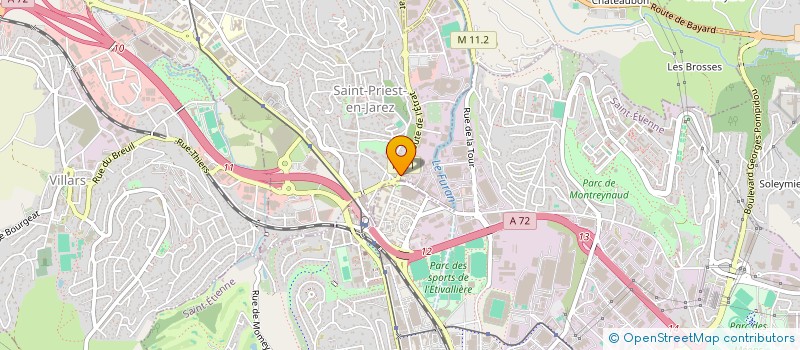 localisation de l'entreprise BKX WAREHOUSE  SAINT-PRIEST-EN-JAREZ