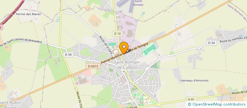 localisation de l'entreprise BKZ IMMO  SAINT-ROMAIN-DE-COLBOSC