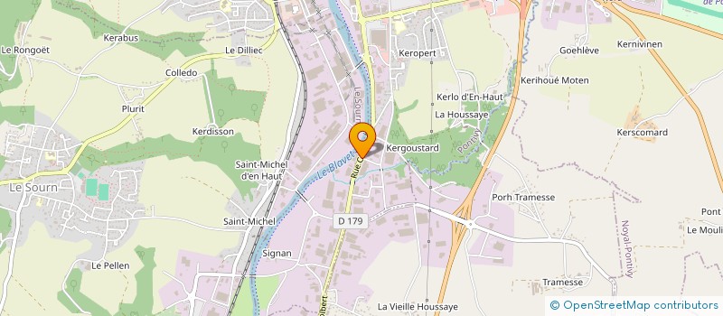 localisation de l'entreprise BL 2000 à SAINT-THURIAU