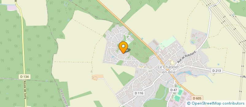 localisation de l'entreprise BL 52  LE CHATELET-EN-BRIE