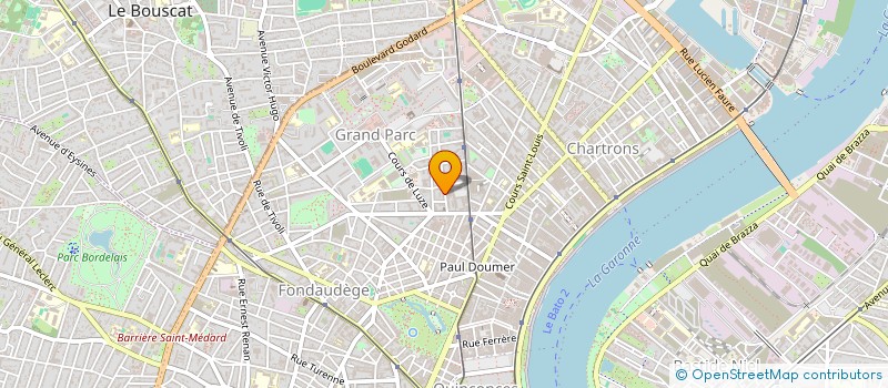 localisation de l'entreprise BL  BORDEAUX