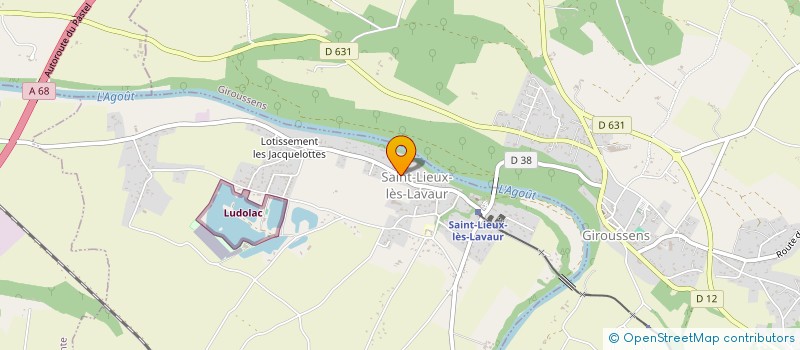 localisation de l'entreprise BL AMENAGEMENT  SAINT-LIEUX-LES-LAVAUR