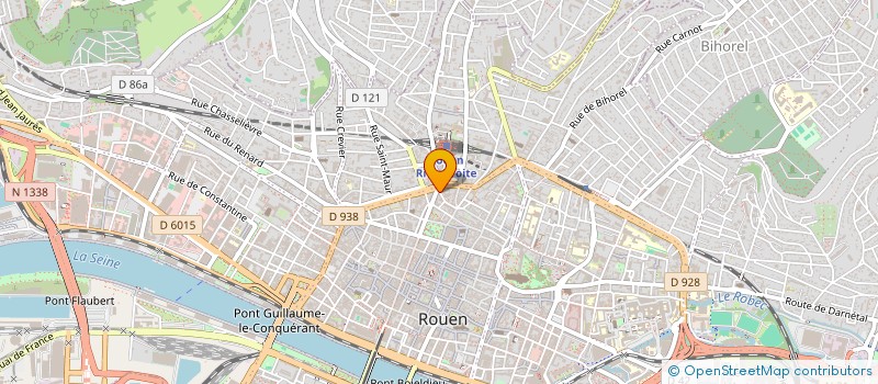 localisation de l'entreprise BL ARTISAN à ROUEN