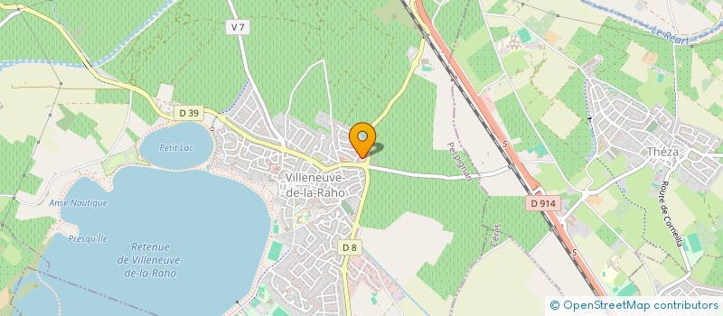 localisation de l'entreprise BL ASSOCIES  VILLENEUVE-DE-LA-RAHO