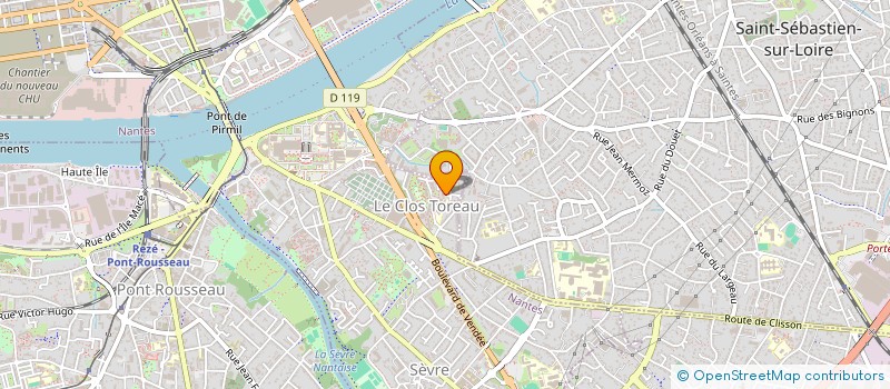 localisation de l'entreprise BL AUTO 44 à NANTES