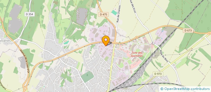 localisation de l'entreprise BL AUTOMOBILES à DOLE