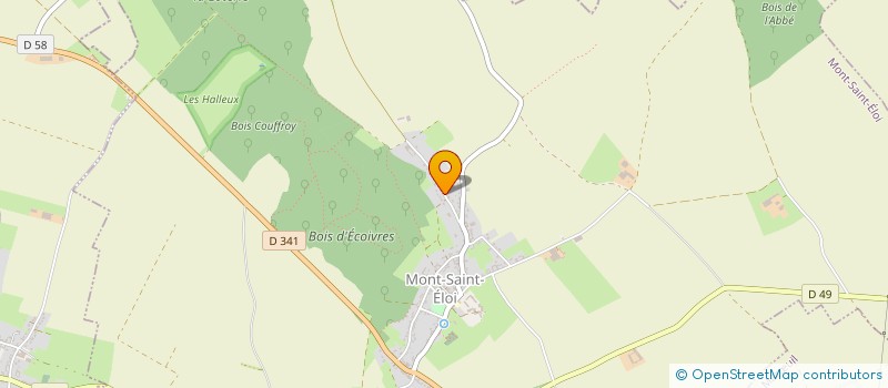 localisation de l'entreprise BL-BAT  MONT-SAINT-ELOI