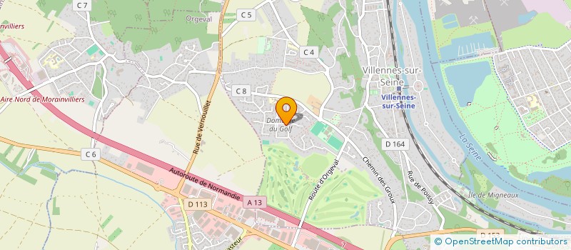localisation de l'entreprise BL BROADCAST à VILLENNES-SUR-SEINE