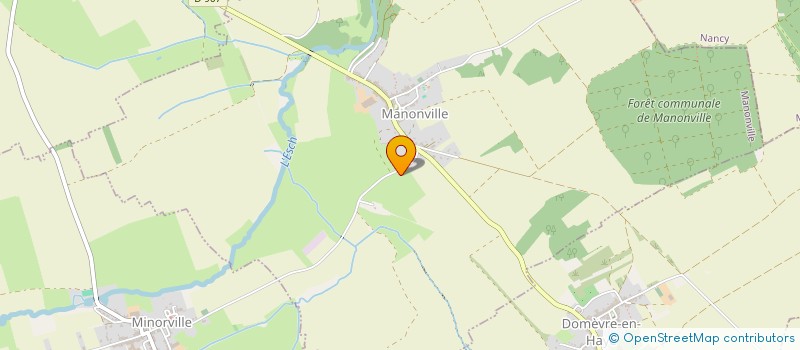 localisation de l'entreprise BL CHAUFFAGE  MANONVILLE