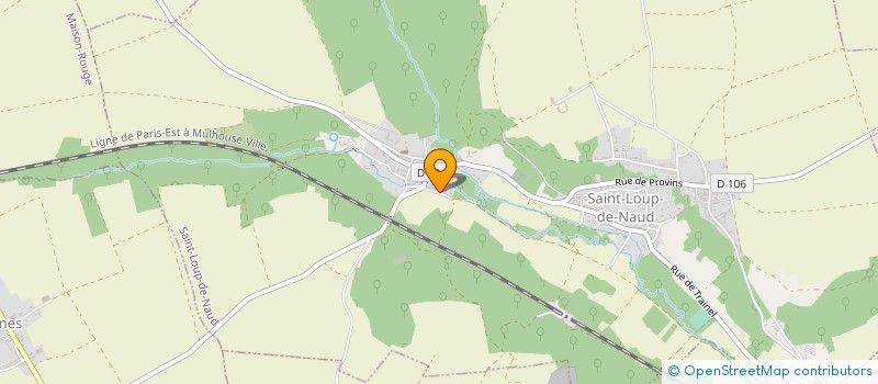 localisation de l'entreprise BL CLAVOISE  SAINT-LOUP-DE-NAUD