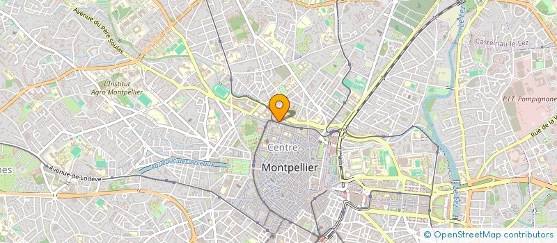 localisation de l'entreprise BL CLEAN PEINTURE à MONTPELLIER