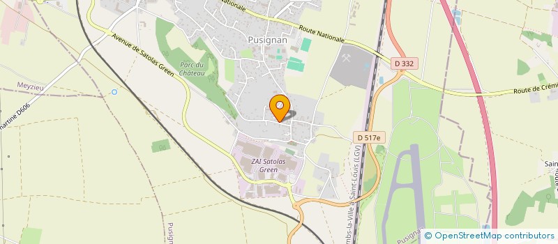 localisation de l'entreprise BL CONCEPT  PUSIGNAN