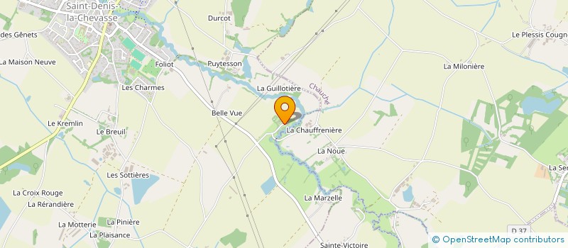 localisation de l'entreprise BL CONCEPTION  SAINT-DENIS-LA-CHEVASSE