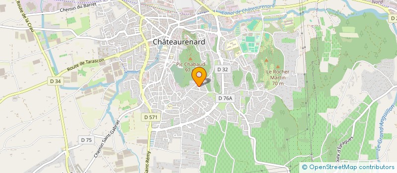 localisation de l'entreprise BL-CONSEIL  CHATEAURENARD