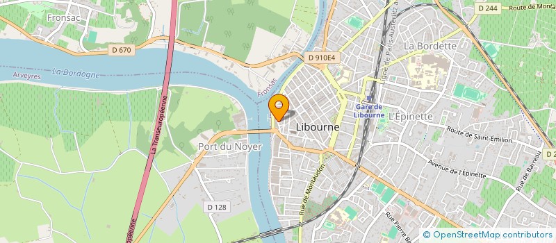 localisation de l'entreprise BL CONSEILS 33 à LIBOURNE