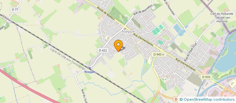 localisation de l'entreprise BL CONSTRUCTION  NIEPPE