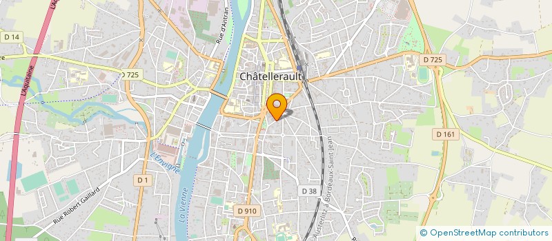 localisation de l'entreprise BL CONSTRUCTIONS à CHATELLERAULT