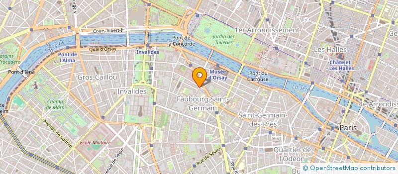 localisation de l'entreprise BL CONSULTANTS  PARIS