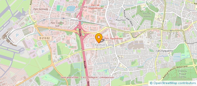 localisation de l'entreprise BL CUISINES à MERIGNAC