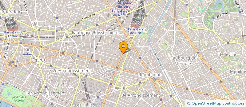 localisation de l'entreprise BL DIFFUSION  PARIS