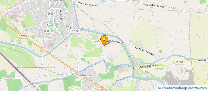 localisation de l'entreprise BL ENERGY  MALLEMORT