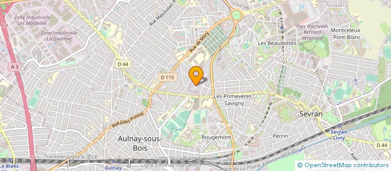 localisation de l'entreprise BL EXPERTISE à SEVRAN