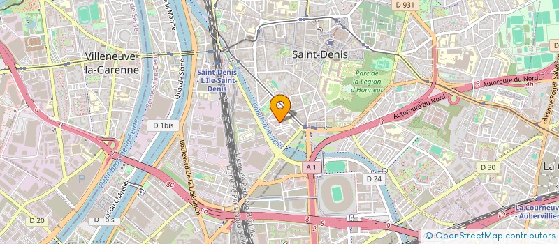 localisation de l'entreprise BL EXPERTISE à SAINT-DENIS