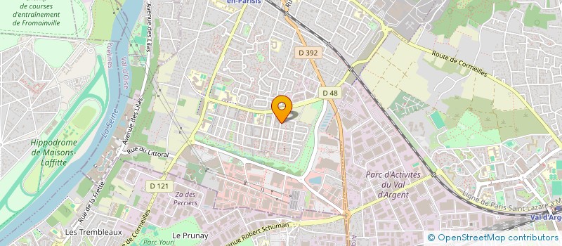 localisation de l'entreprise BL&G CLEAN SERVICES à CORMEILLES-EN-PARISIS