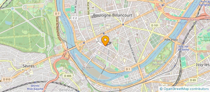 localisation de l'entreprise BL HOLDING à BOULOGNE-BILLANCOURT