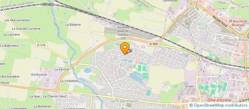 localisation de l'entreprise BL HORIZON  SAINT-BERTHEVIN