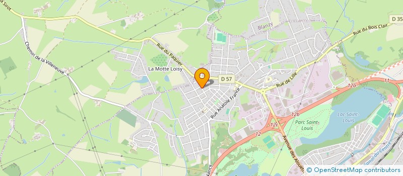 localisation de l'entreprise BL IMMO  MONTCEAU-LES-MINES