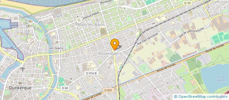 localisation de l'entreprise BL IMMO à DUNKERQUE