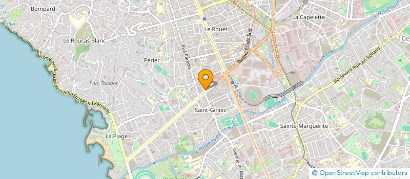 localisation de l'entreprise BL IMMO à MARSEILLE