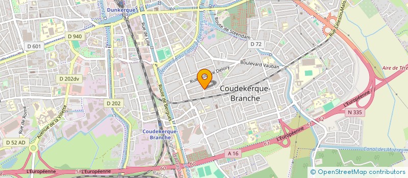 localisation de l'entreprise BL IMMOBILIER  COUDEKERQUE-BRANCHE