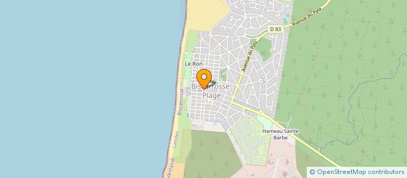 localisation de l'entreprise BL IMPEX  BISCARROSSE