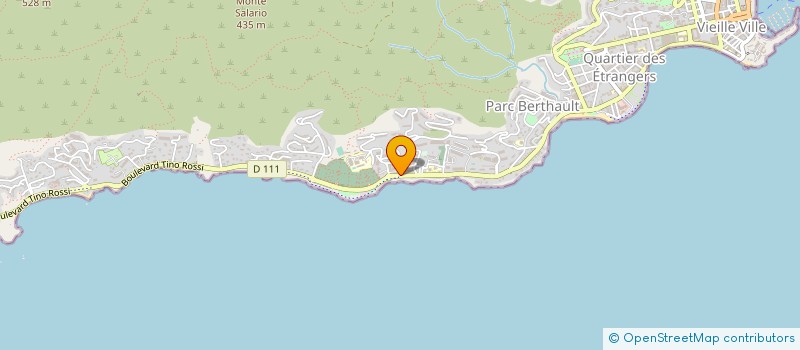 localisation de l'entreprise BL INGENIERIE à AJACCIO