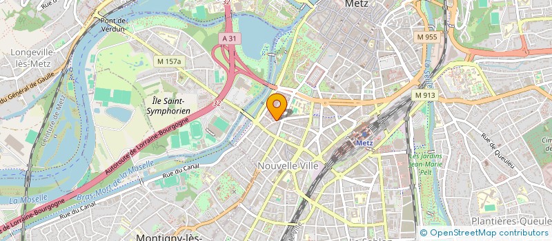 localisation de l'entreprise BL INVEST PROJECT  METZ